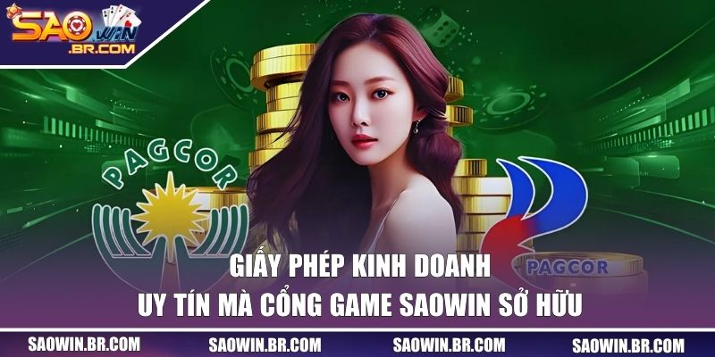 Giấy Phép Kinh Doanh SAOWIN - Chứng Nhận Hoạt Động Hợp Pháp 2 4 giấy phép SAOWIN đang sở hữu