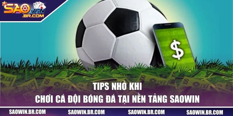 Tips nhỏ khi chơi cá độ bóng đá tại nền tảng SAOWIN 