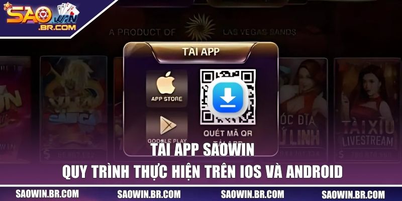 Hướng dẫn tải SAOWIN trên iOS và Android