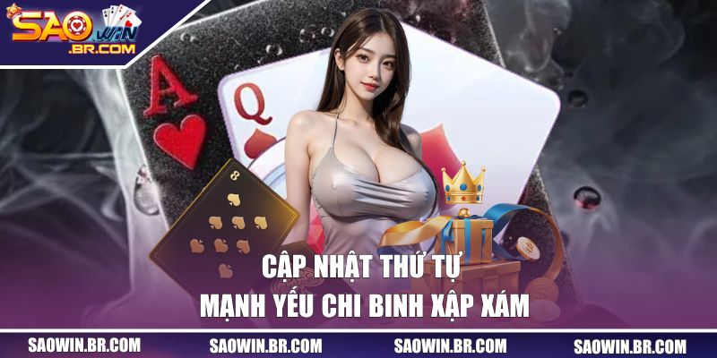 Cập nhật thứ tự mạnh yếu chi Binh Xập Xám