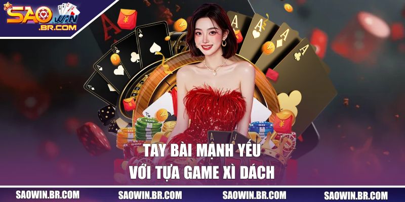 Blackjack SAOWIN | Chiến Thuật Rút Bài Ăn Chắc Thắng Lớn 2 Tay bài mạnh yếu với tựa game xì dách